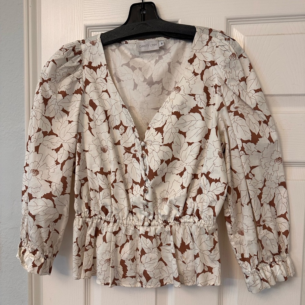 Christy Lynn top, size medium.
